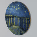 STARRY NIGHT OVER THE RHONE Arte de pared redondo