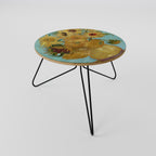 VASE WITH TWELVE SUNFLOWERS Mesa de Centro Ø60