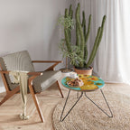 VASE WITH TWELVE SUNFLOWERS Mesa de Centro Ø60