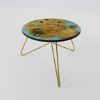 VASE WITH TWELVE SUNFLOWERS Coffee Table