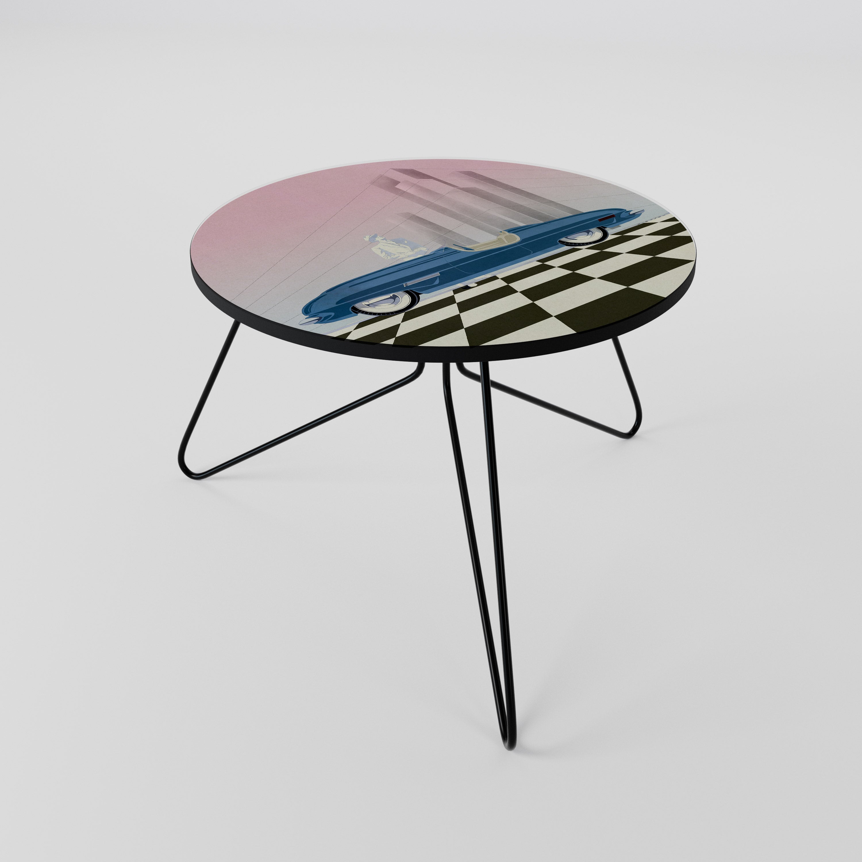 BLUE ROADSTER Coffee Table 60