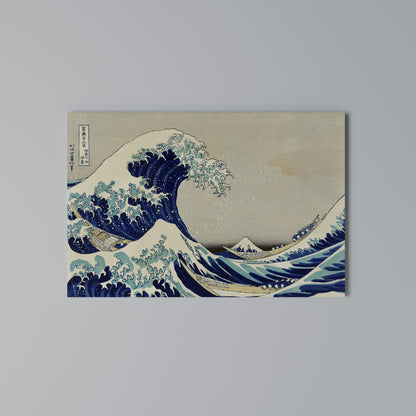 THE GREAT WAVE Cuadro en lienzo horizontal
