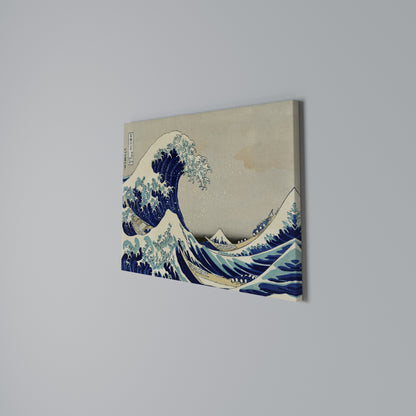 THE GREAT WAVE Cuadro en lienzo horizontal