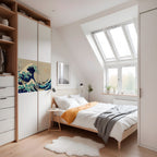 THE GREAT WAVE Póster Horizontal Adhesivo