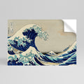 THE GREAT WAVE Póster Horizontal Adhesivo