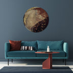 DANAE BY KLIMT Round Wall Art