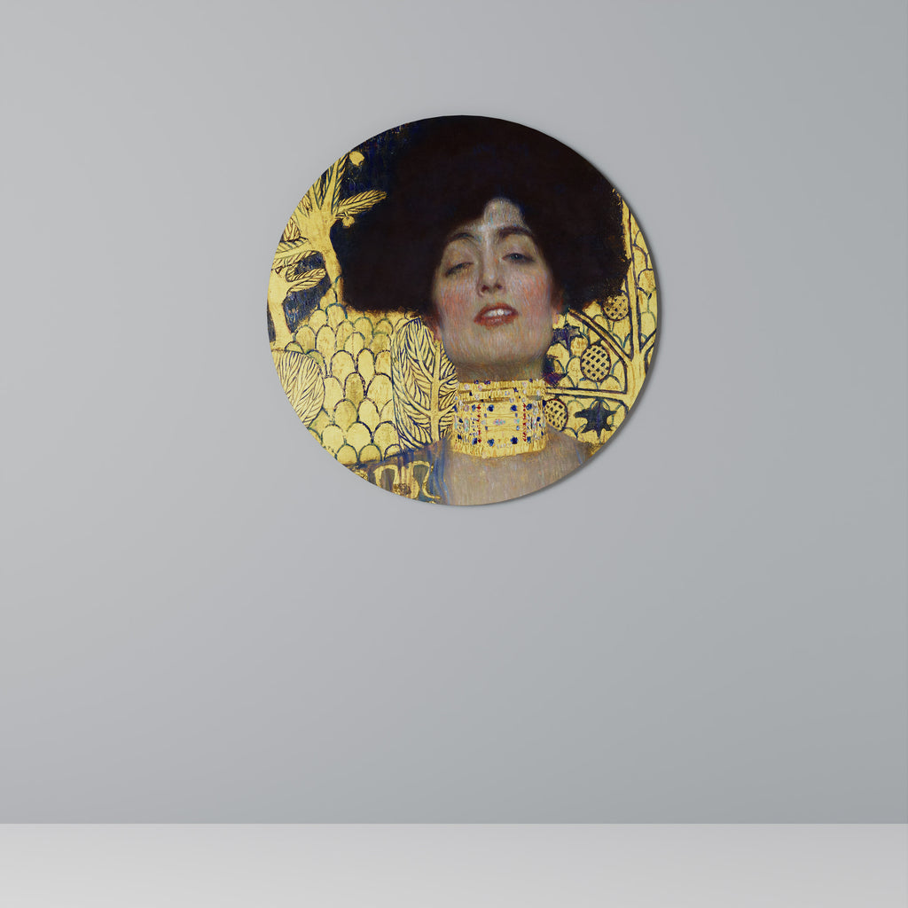 JUDITH SIN HOLOFERNES Arte de pared redondo