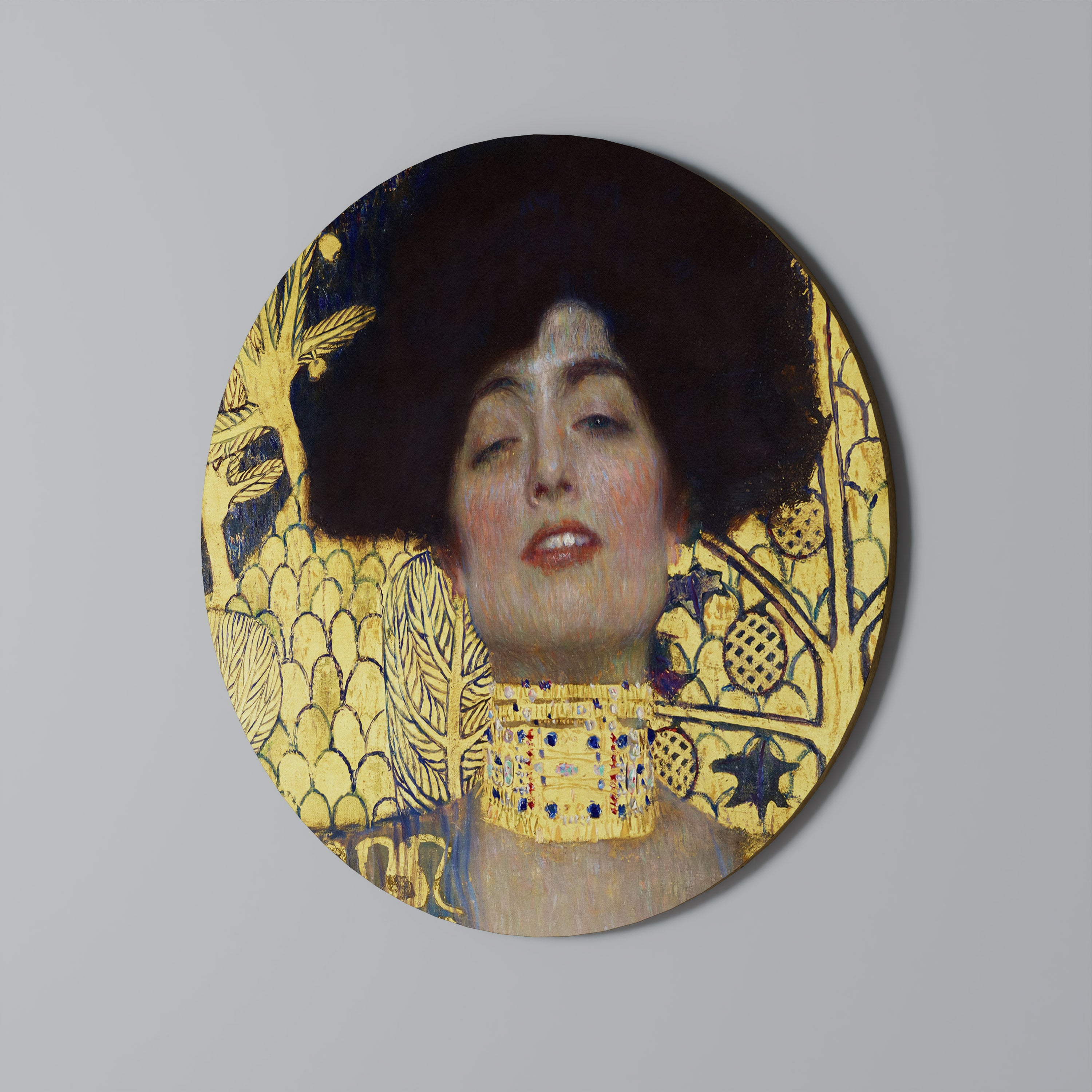 JUDITH SIN HOLOFERNES Arte de pared redondo