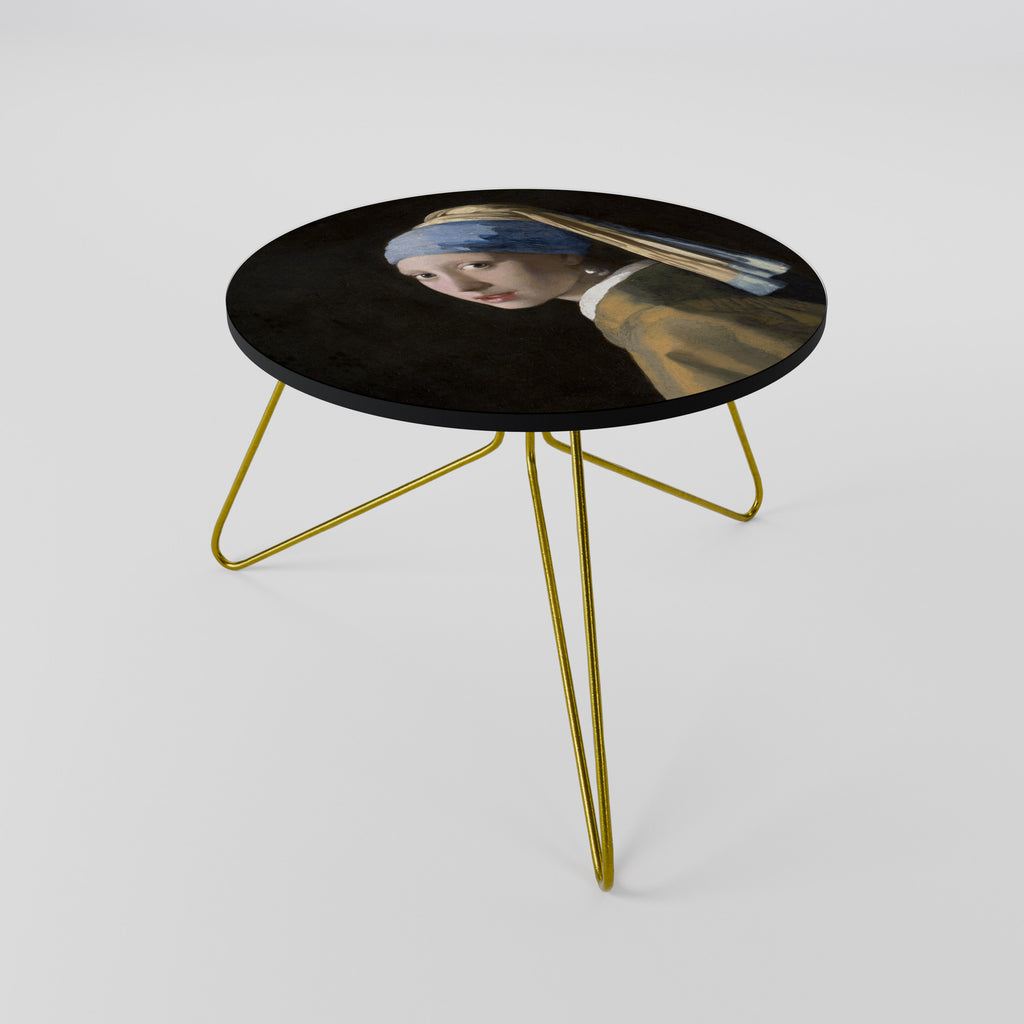 GIRL WITH A PEARL EARING Mesa de centro