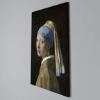 GIRL WITH A PEARL EARING Vertical Canvas Print