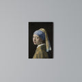 GIRL WITH A PEARL EARING Vertical Canvas Print