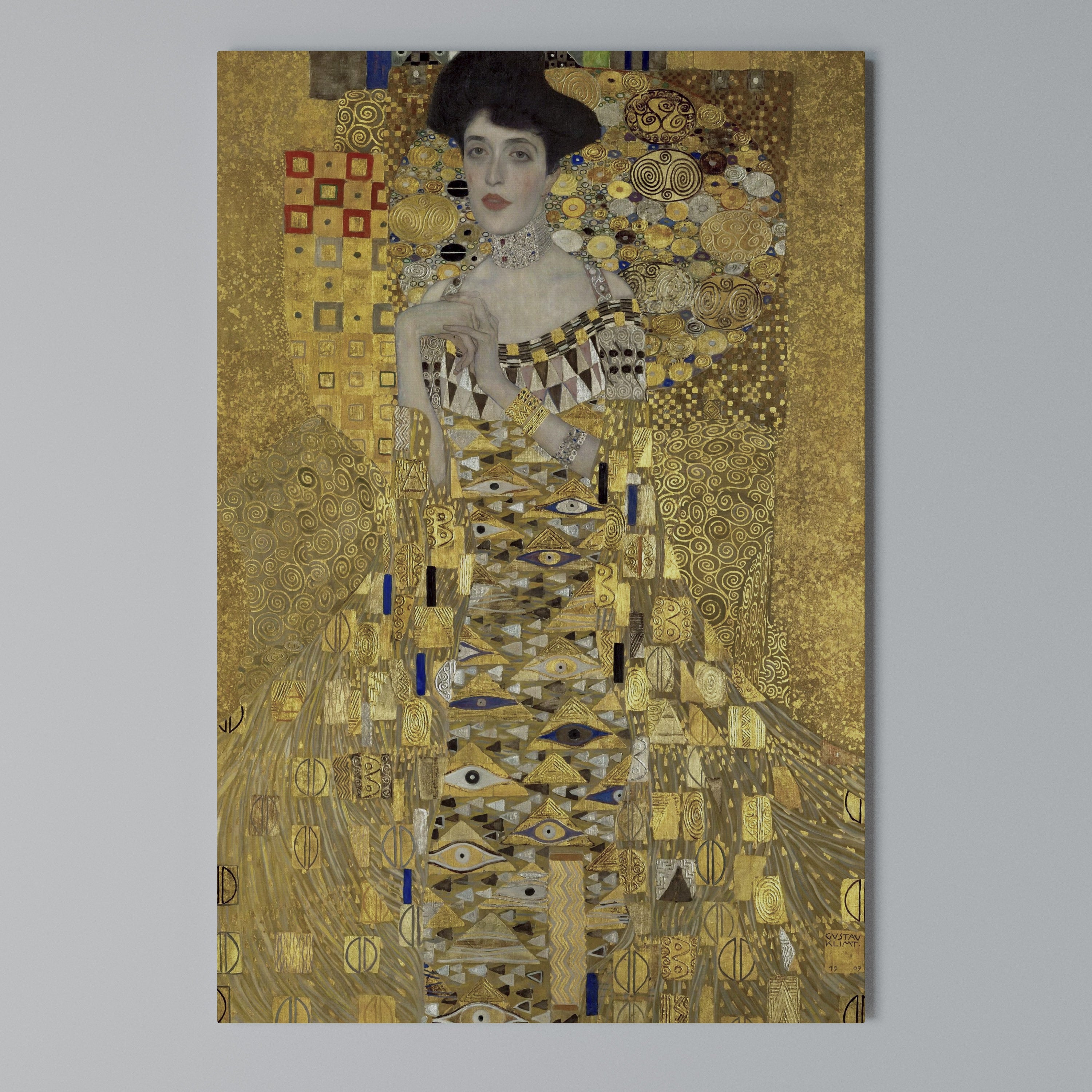PORTRAIT OF ADELE Cuadro en lienzo vertical