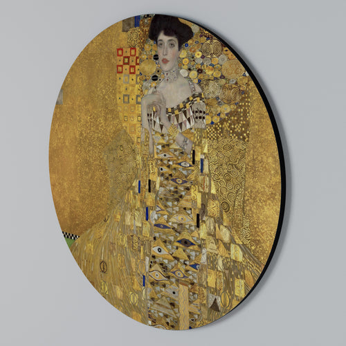 PORTRAIT OF ADELE Round Wall Art