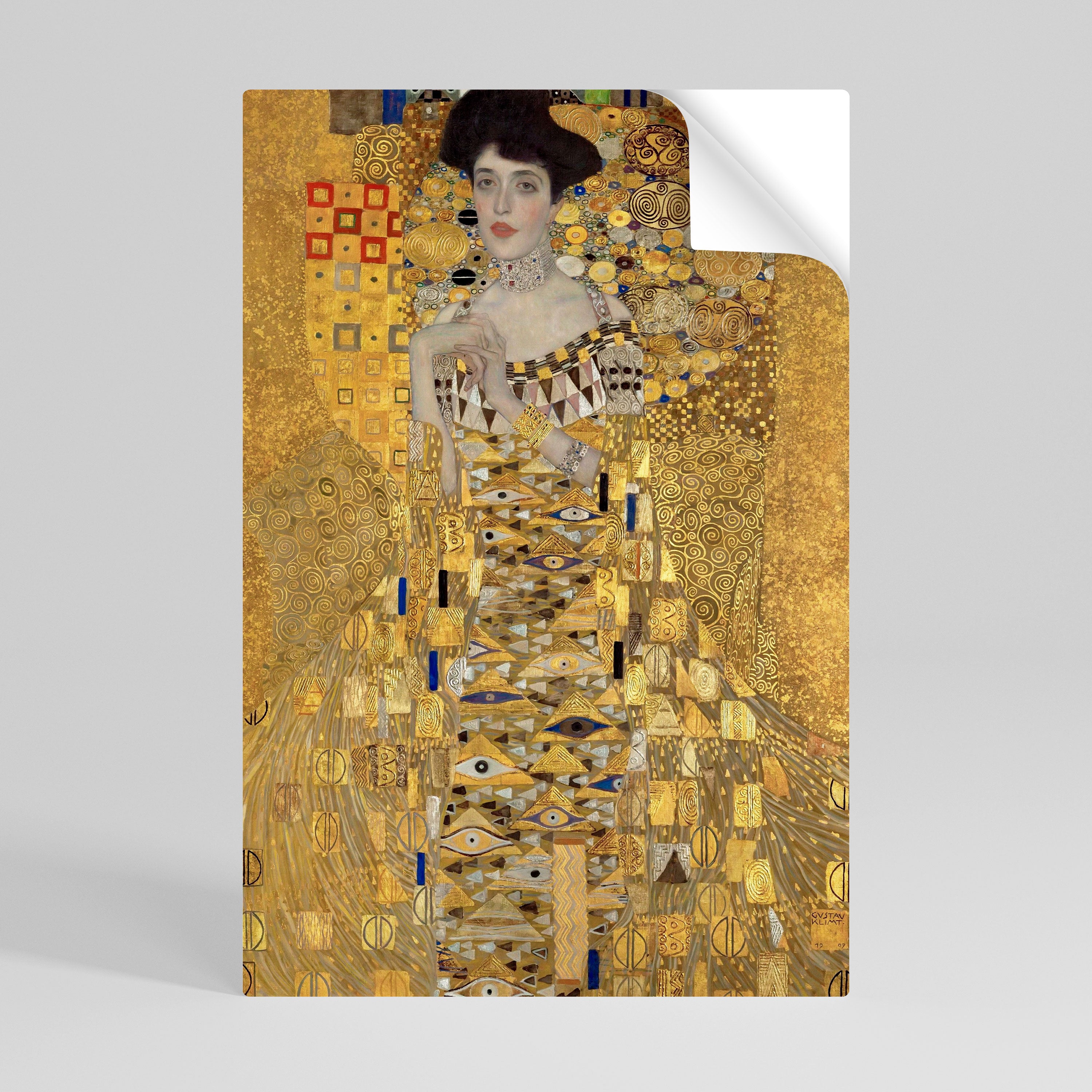 Póster vertical autoadhesivo RETRATO DE ADELE