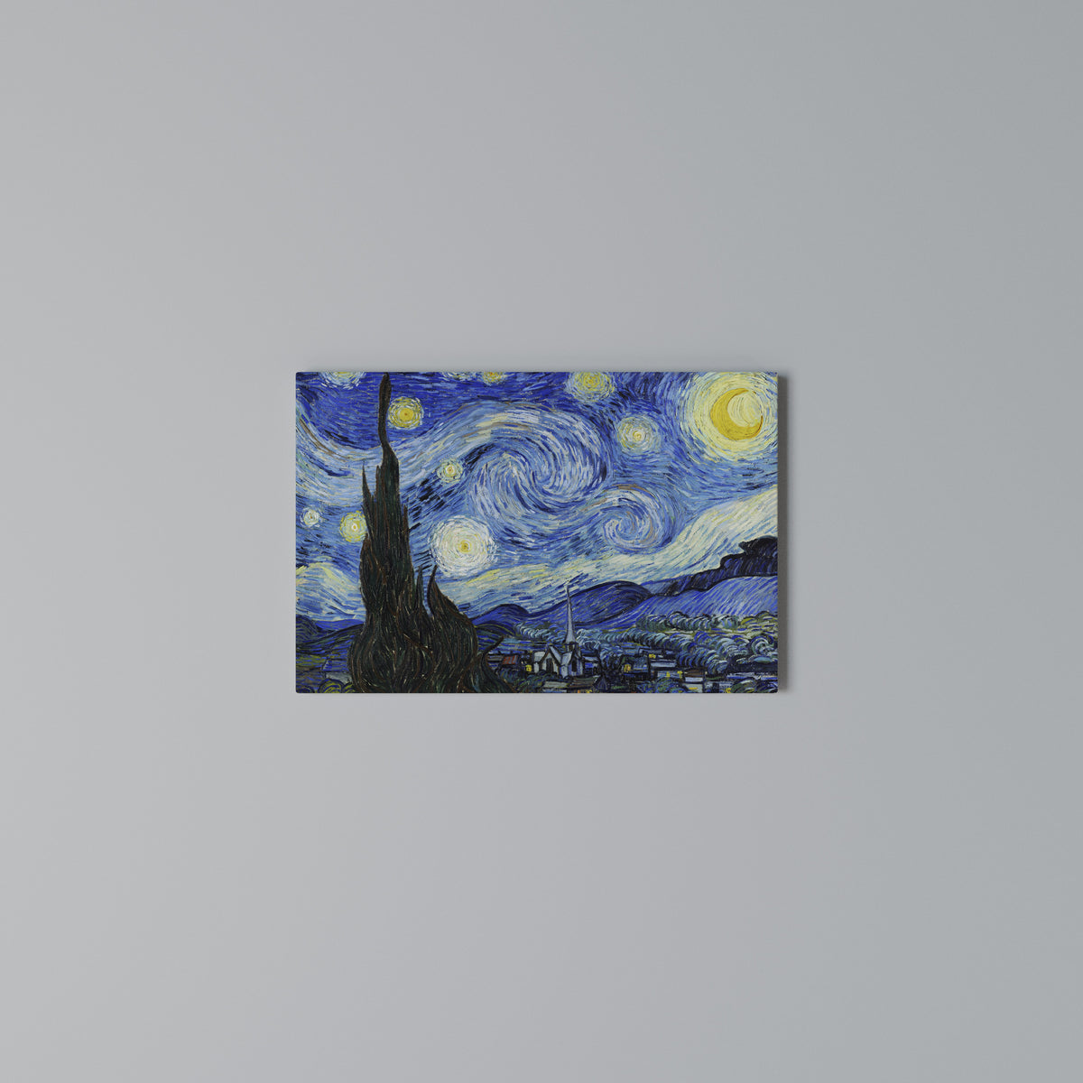 STARRY NIGHT Cuadro en lienzo horizontal