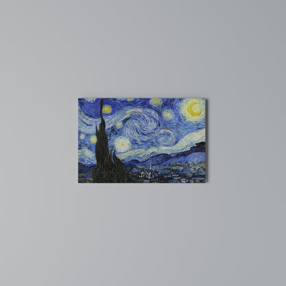 STARRY NIGHT Cuadro en lienzo horizontal