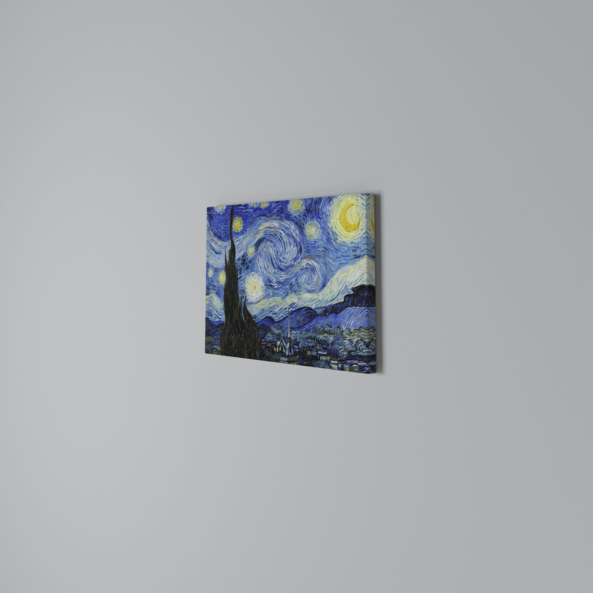 STARRY NIGHT Cuadro en lienzo horizontal