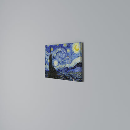 STARRY NIGHT Cuadro en lienzo horizontal