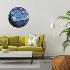 STARRY NIGHT Round Wall Art