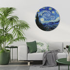 STARRY NIGHT Round Wall Art