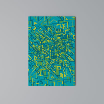 MONA LISA Vertical Canvas Print