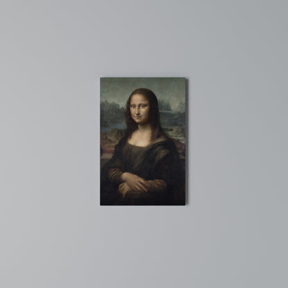 MONA LISA Vertical Canvas Print