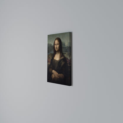 MONA LISA Vertical Canvas Print