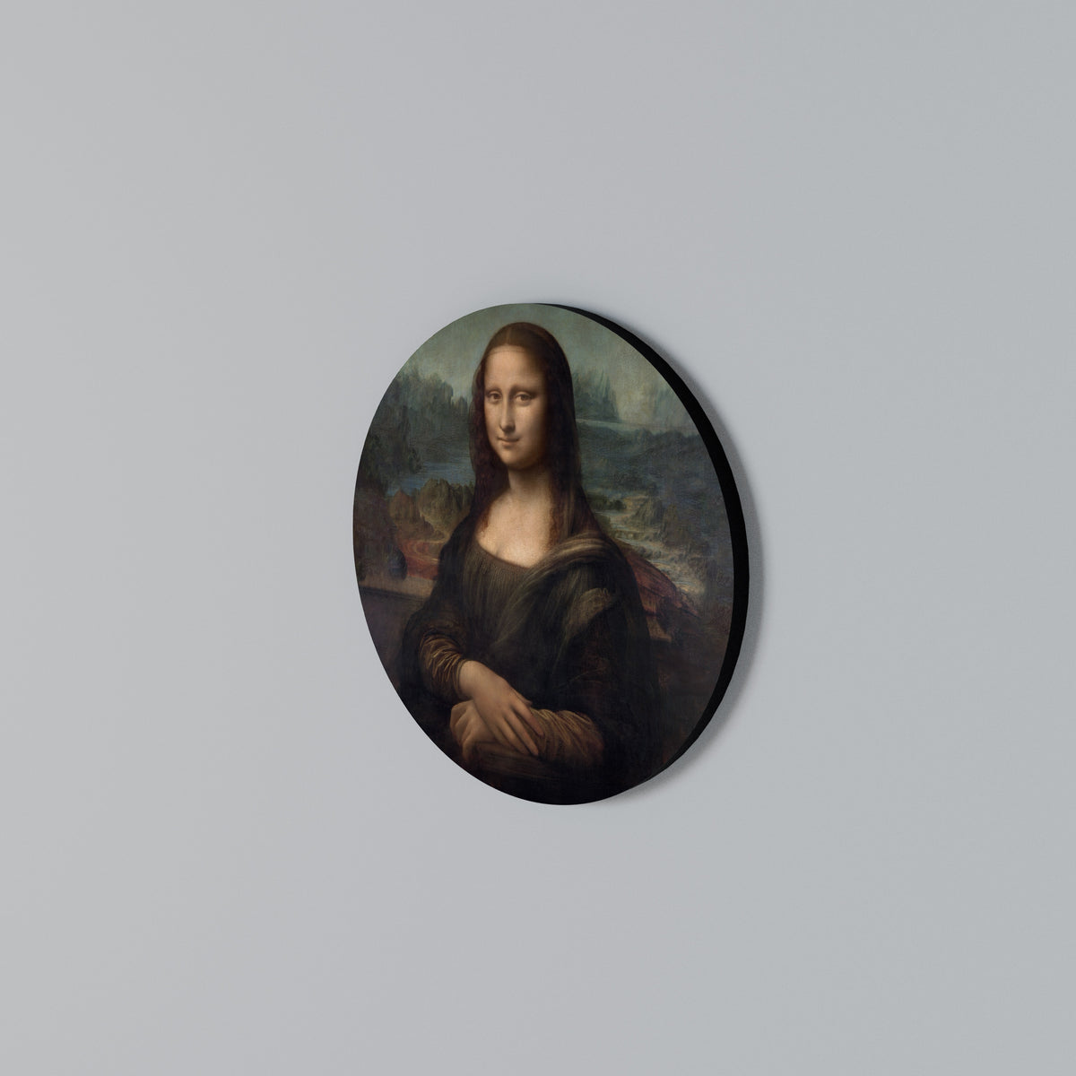 MONA LISA Arte de pared redondo