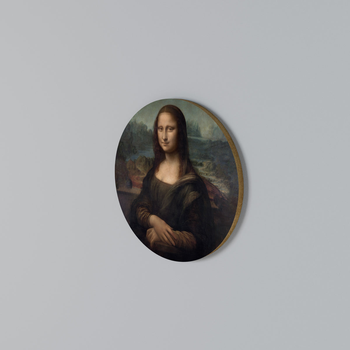 MONA LISA Arte de pared redondo