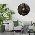 MONA LISA Round Wall Art