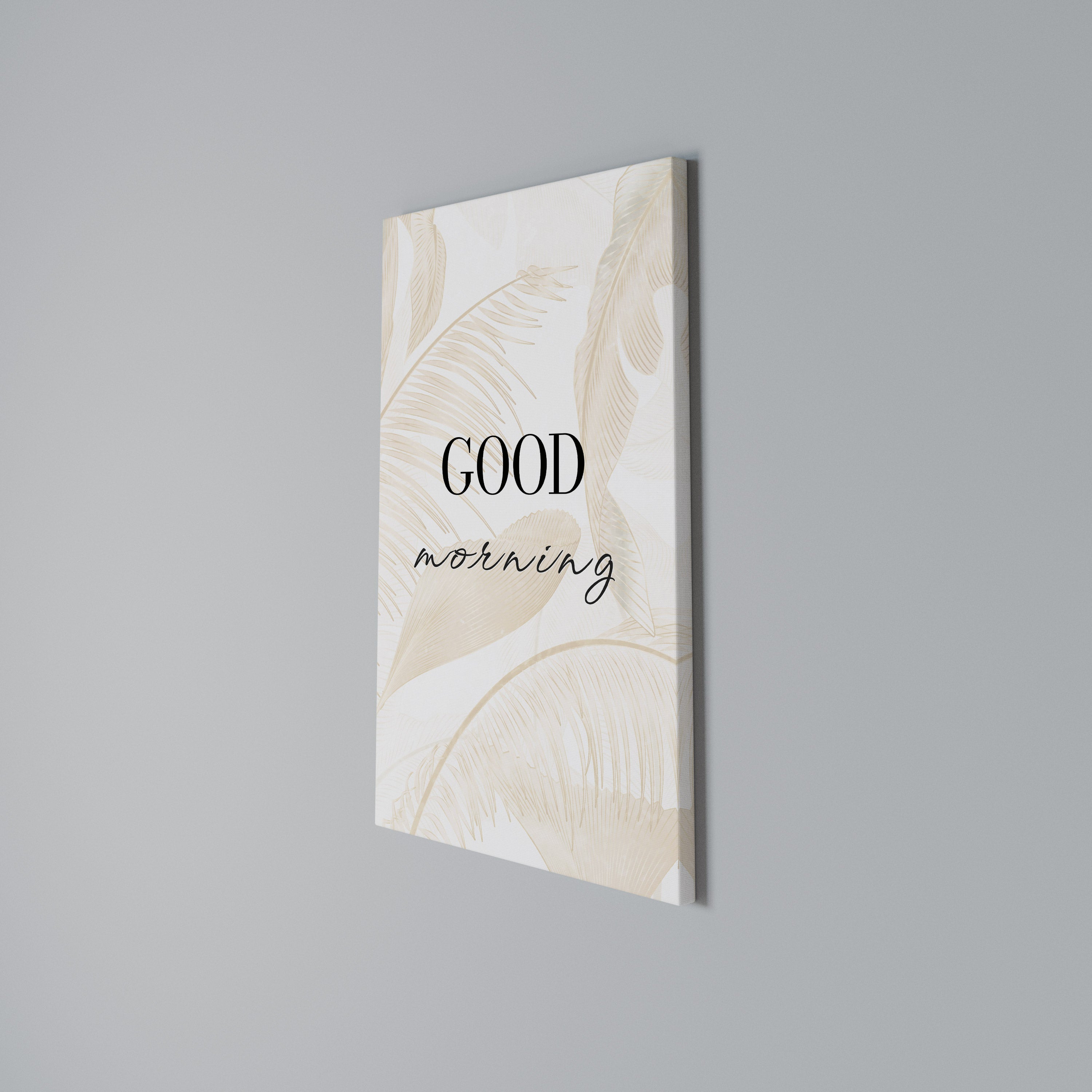 MORNING MIST MAGIC Vertical Canvas Print