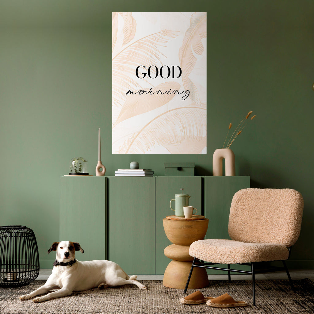 MORNING MIST MAGIC Peel and Stick Vertical Poster