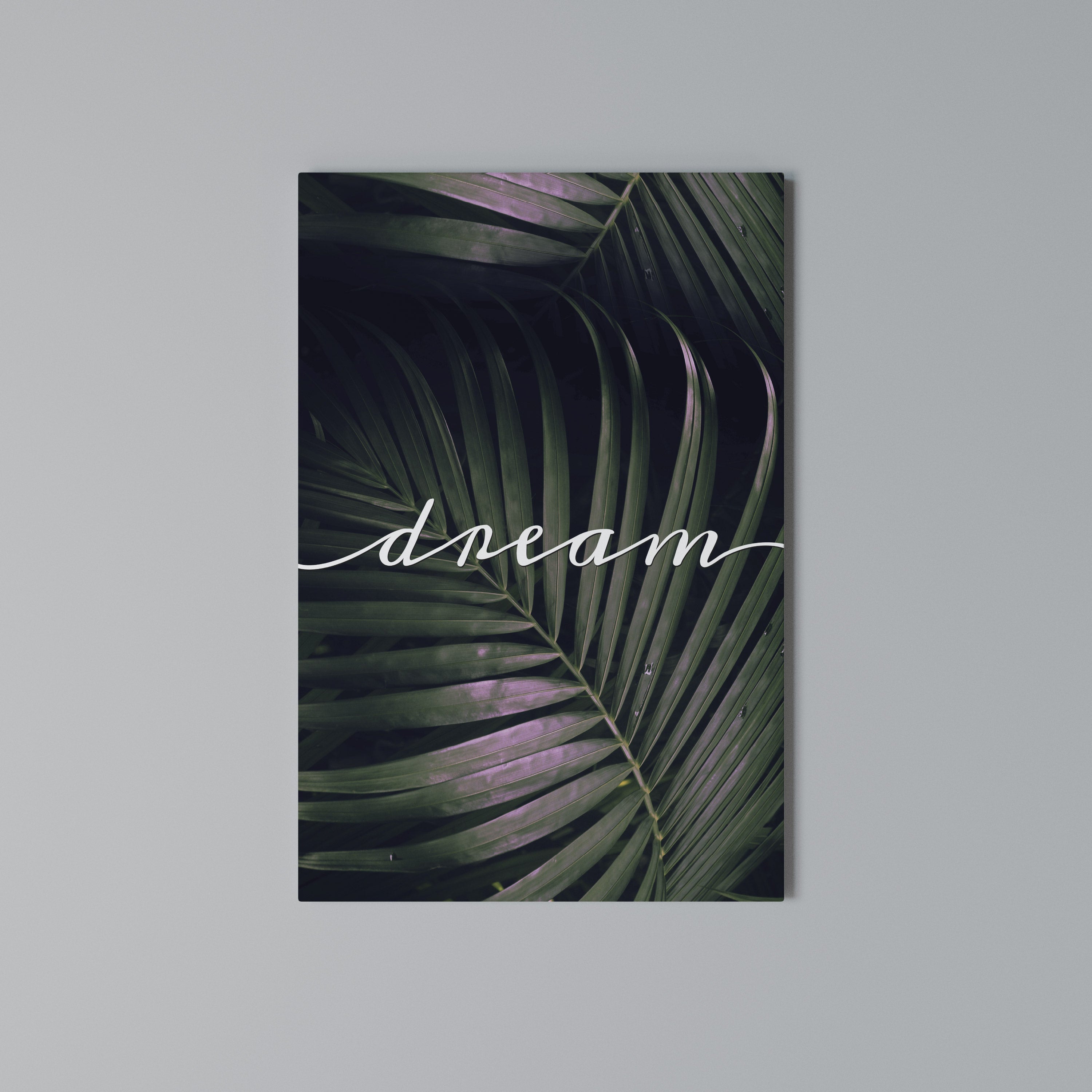 LUSH DREAMSCAPE Cuadro en lienzo vertical