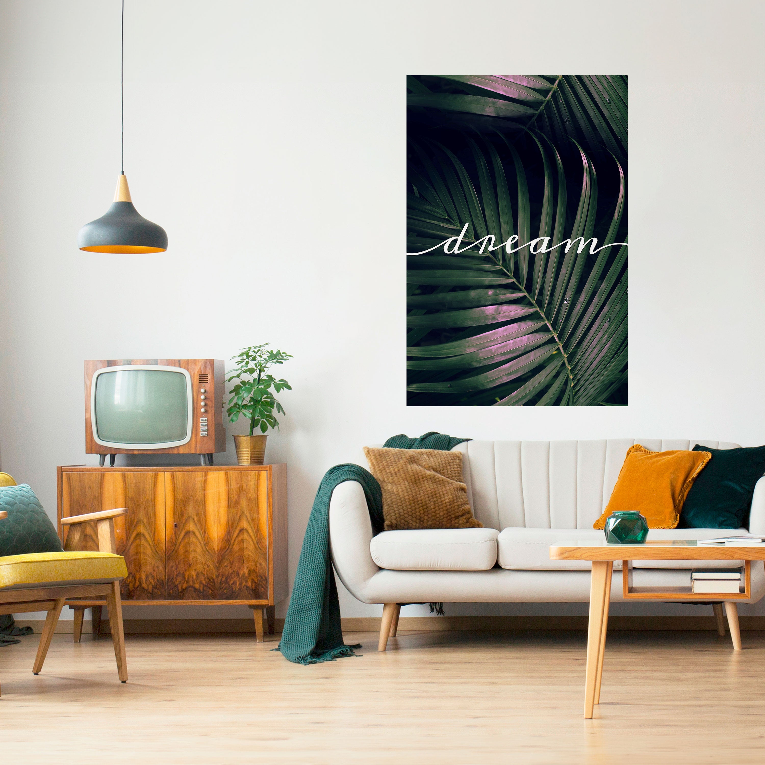 LUSH DREAMSCAPE Peel and Stick Vertical Poster