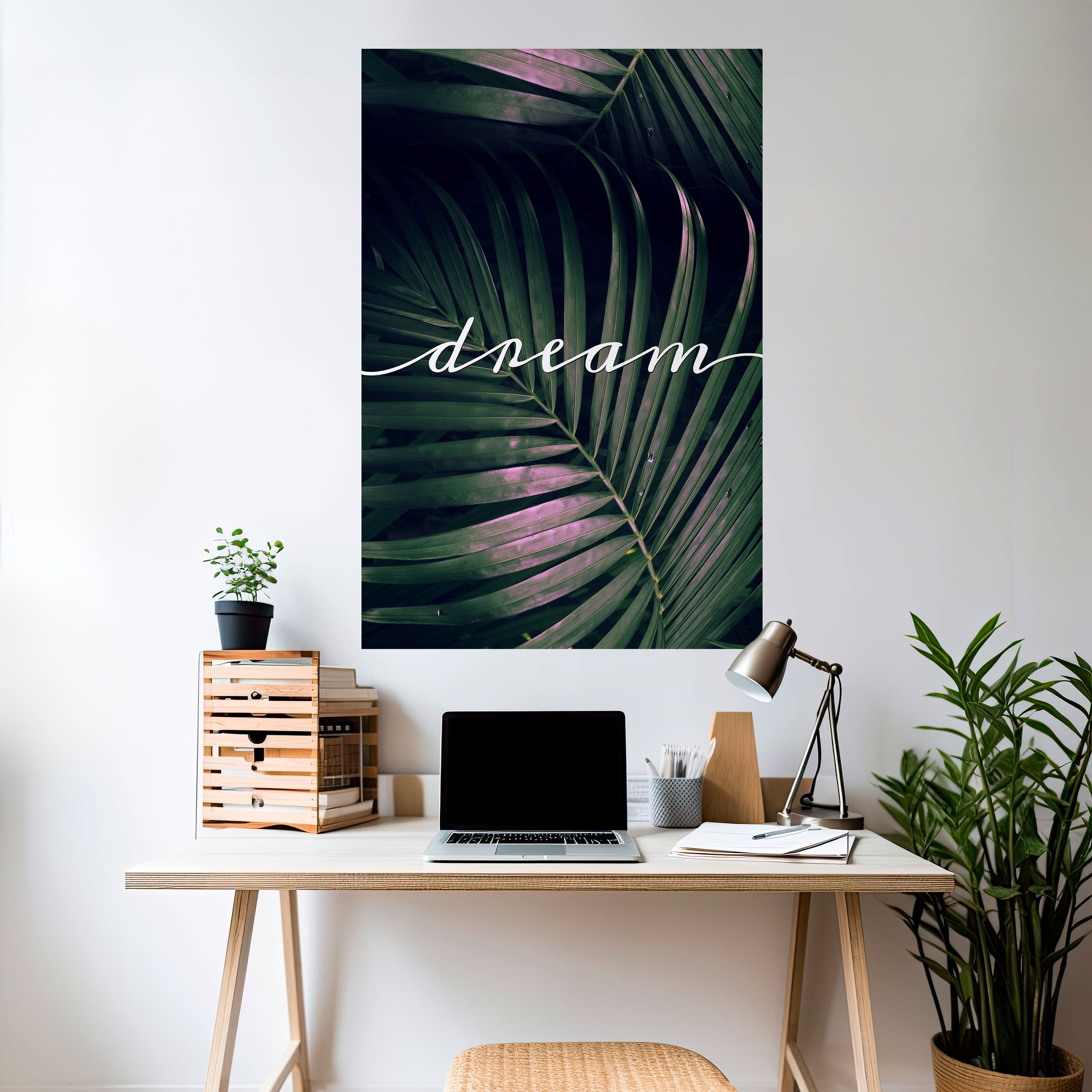 LUSH DREAMSCAPE Peel and Stick Vertical Poster