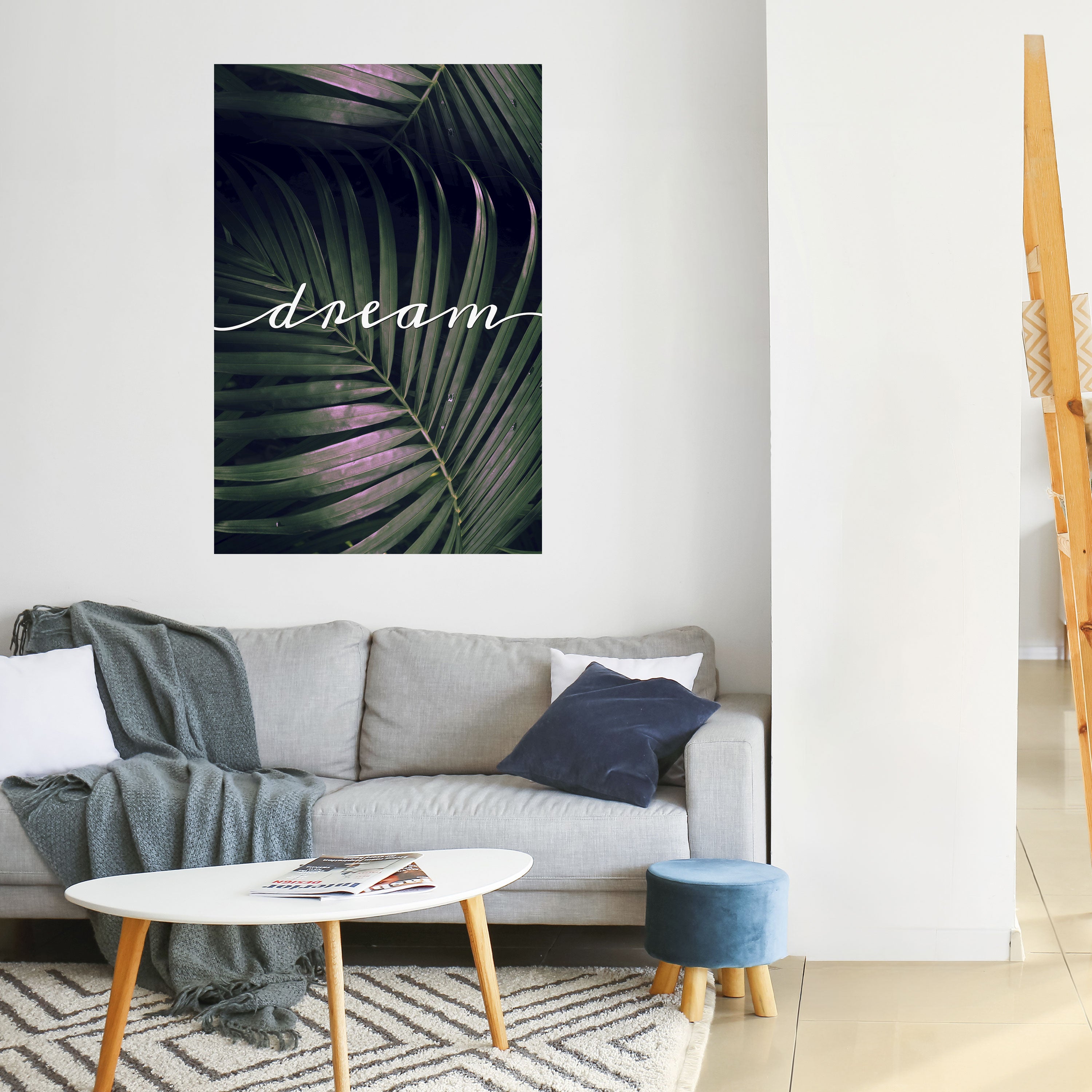 LUSH DREAMSCAPE Peel and Stick Vertical Poster