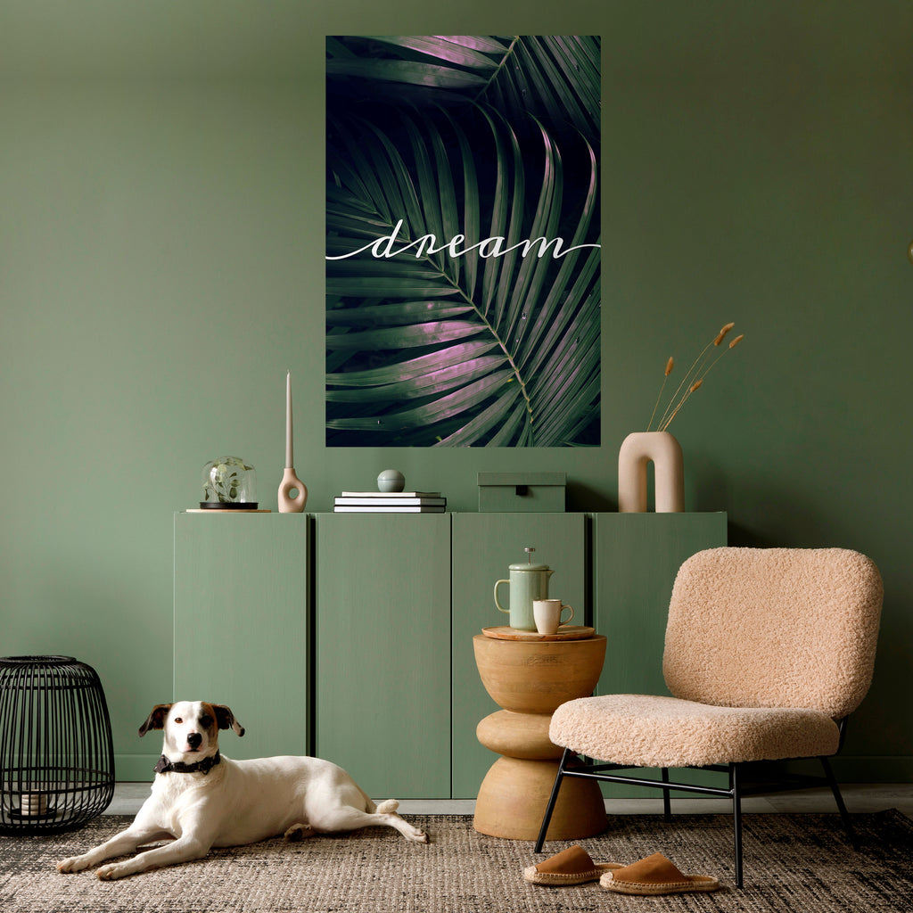 LUSH DREAMSCAPE Peel and Stick Vertical Poster