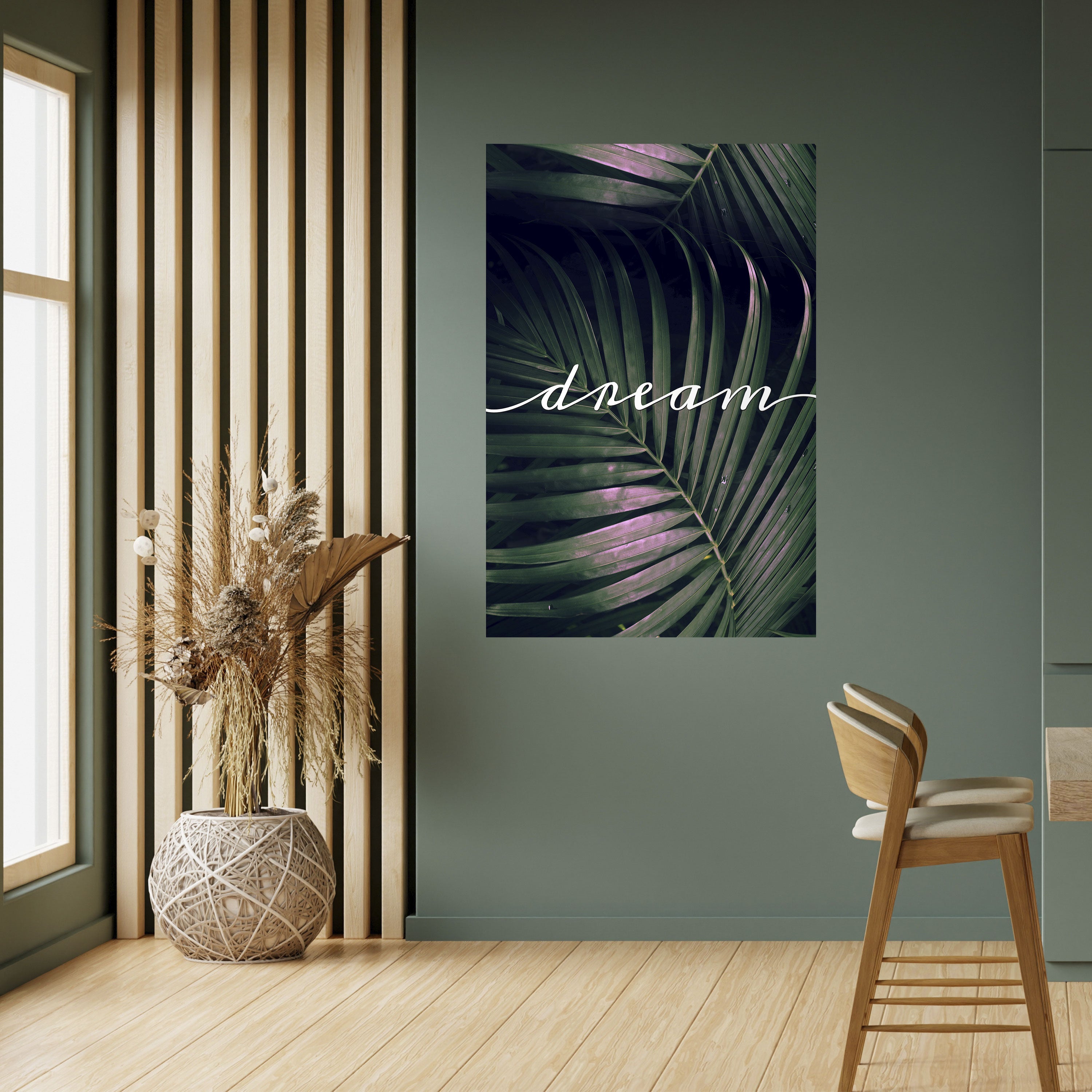 LUSH DREAMSCAPE Peel and Stick Vertical Poster