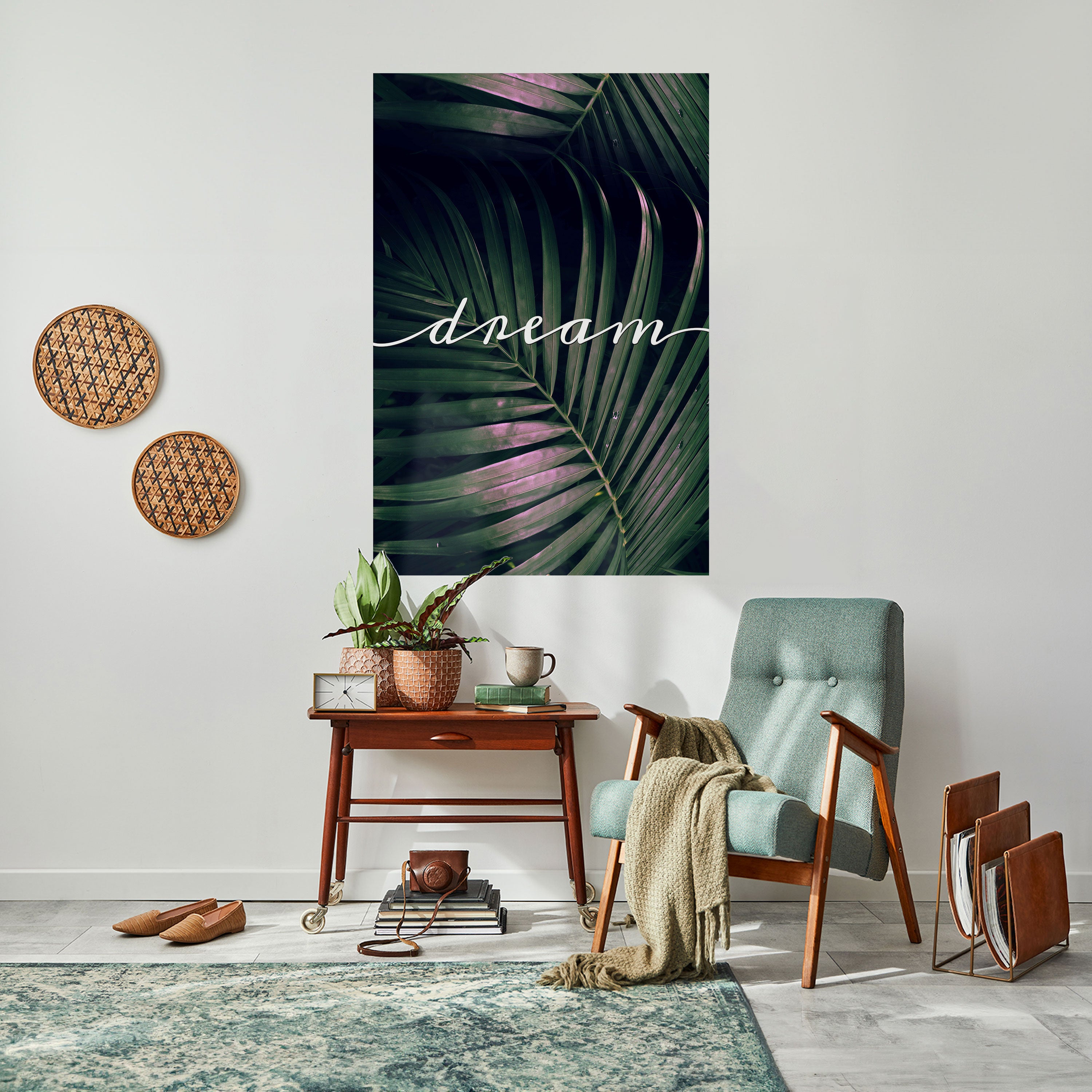 LUSH DREAMSCAPE Peel and Stick Vertical Poster