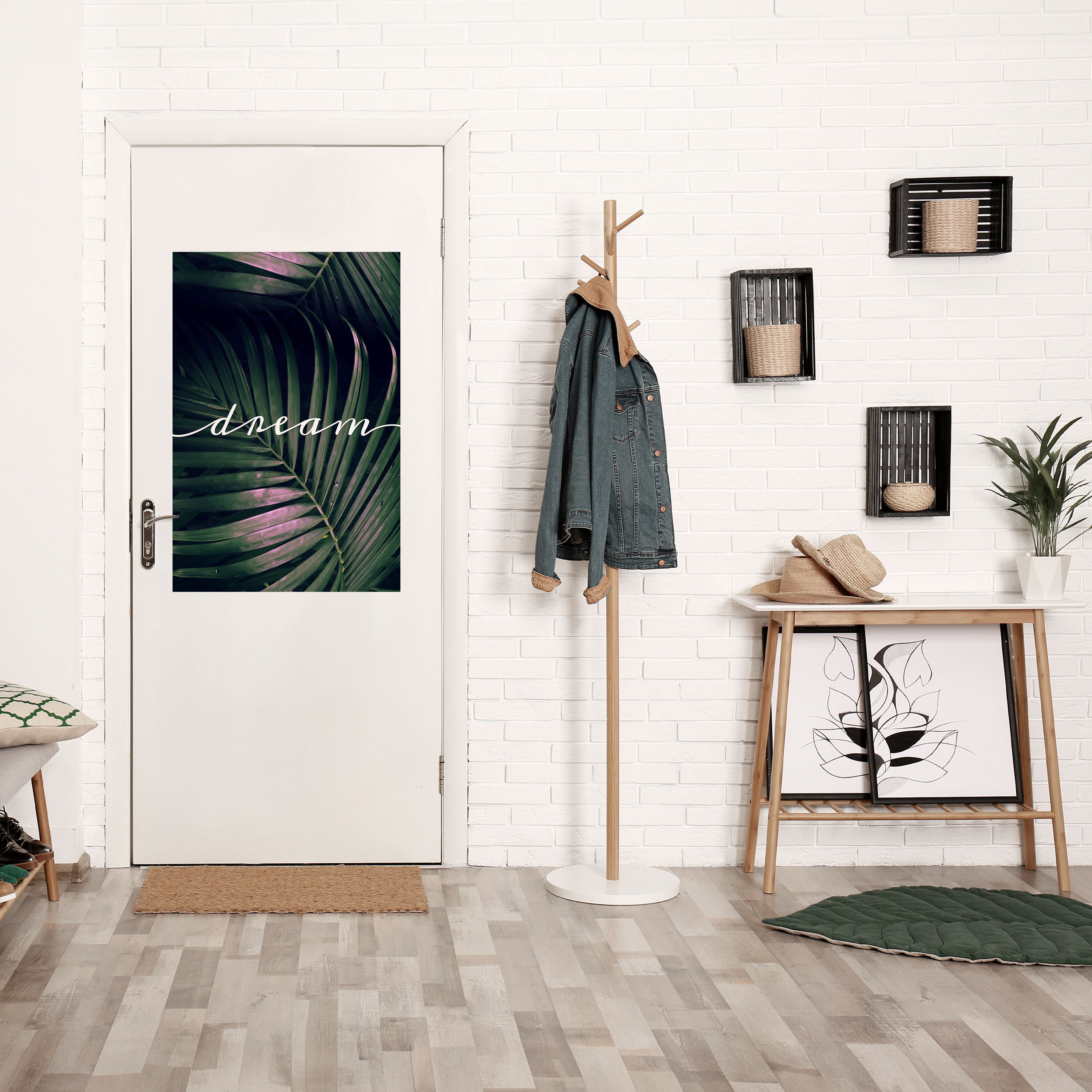 LUSH DREAMSCAPE Peel and Stick Vertical Poster