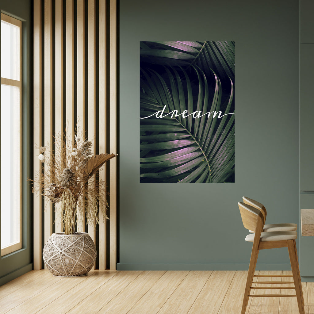 LUSH DREAMSCAPE Peel and Stick Vertical Poster