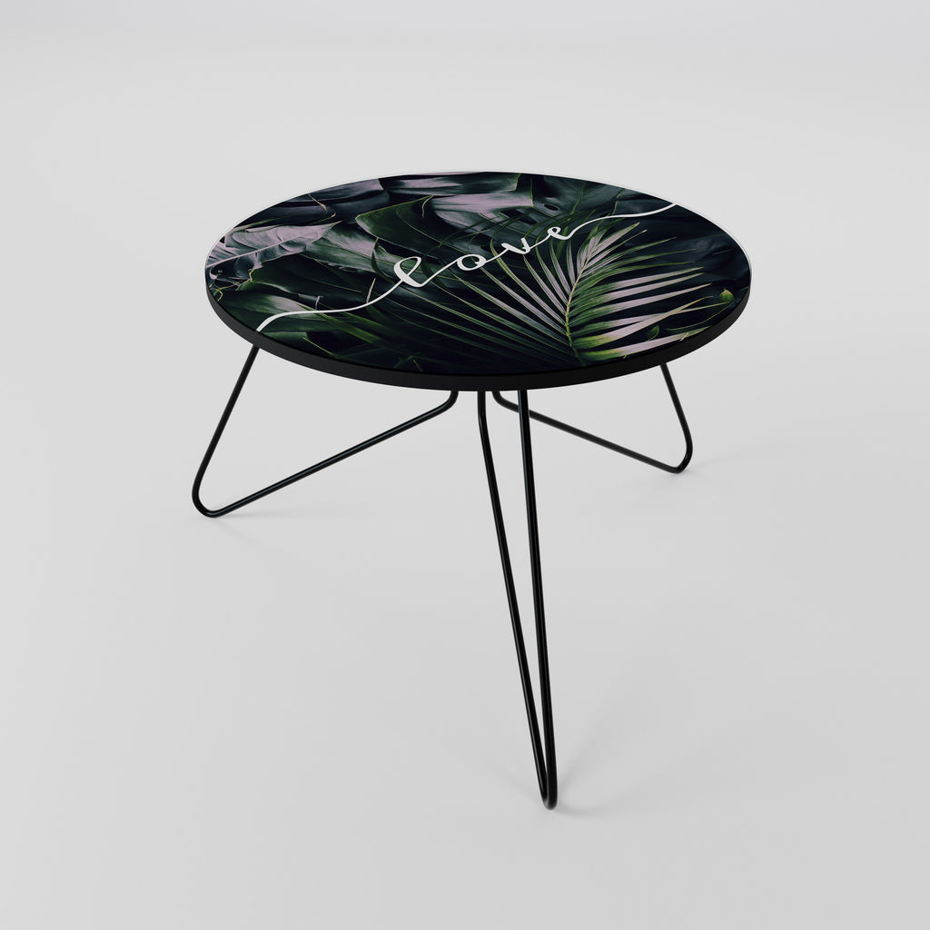 LOVE IN LEAVES Mesa de centro