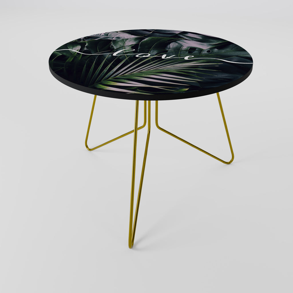 LOVE IN LEAVES Mesa de centro