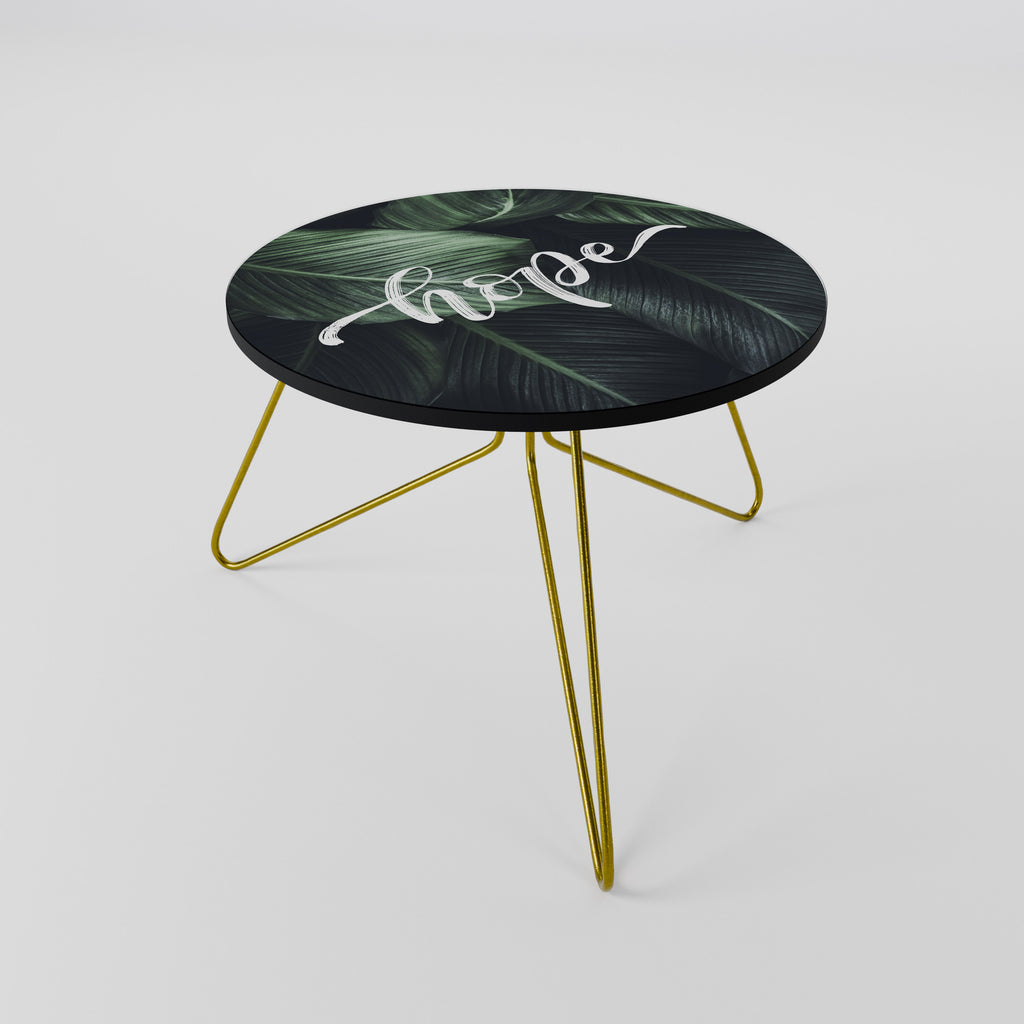 GREEN WHISPERS OF HOPE Mesa de centro