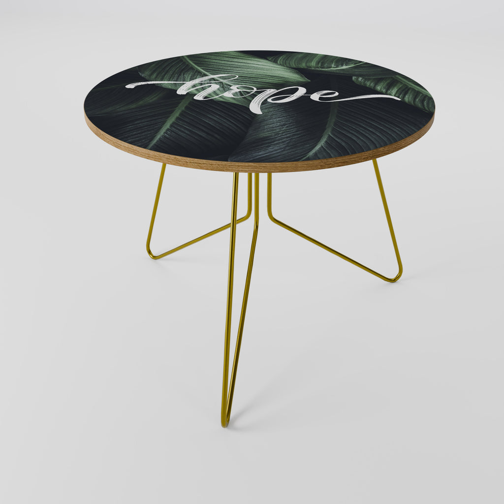 GREEN WHISPERS OF HOPE Mesa de centro