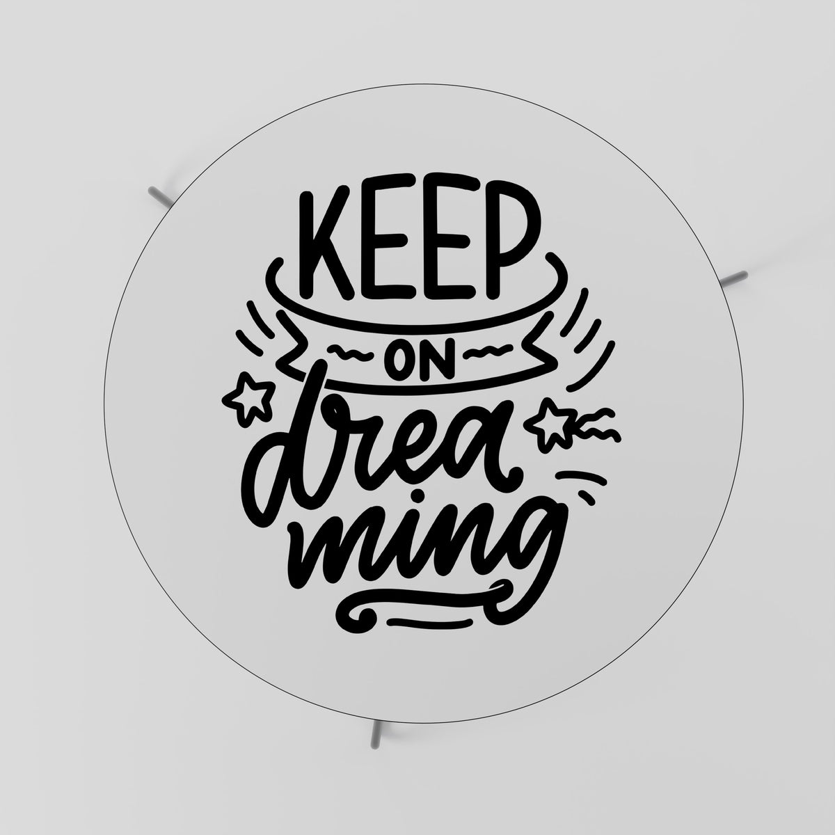 KEEP ON DREAMING Mesa de centro