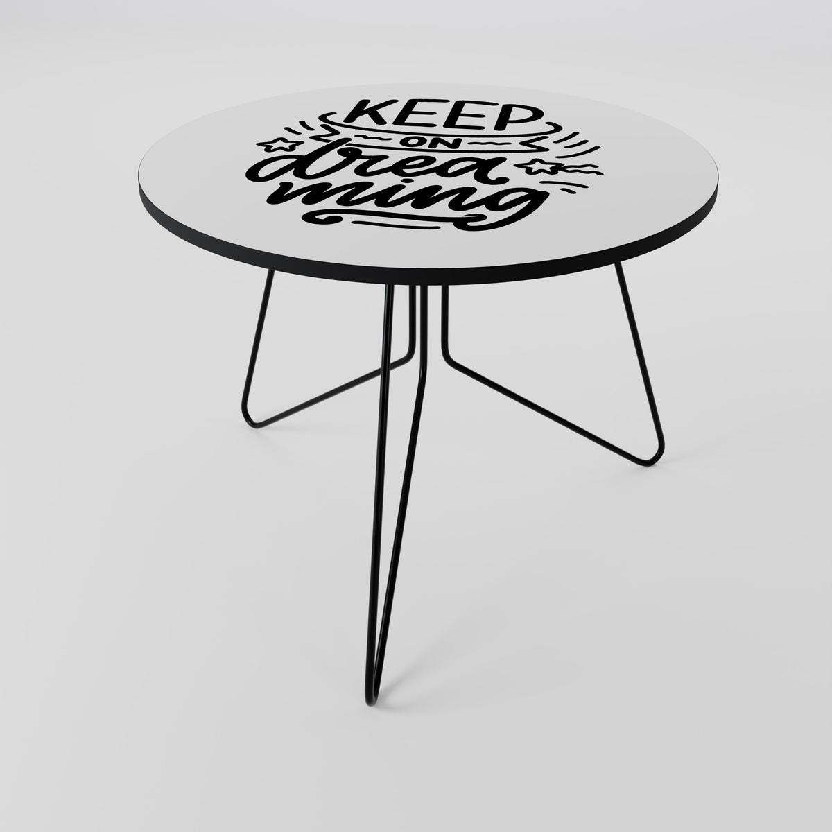 KEEP ON DREAMING Mesa de centro