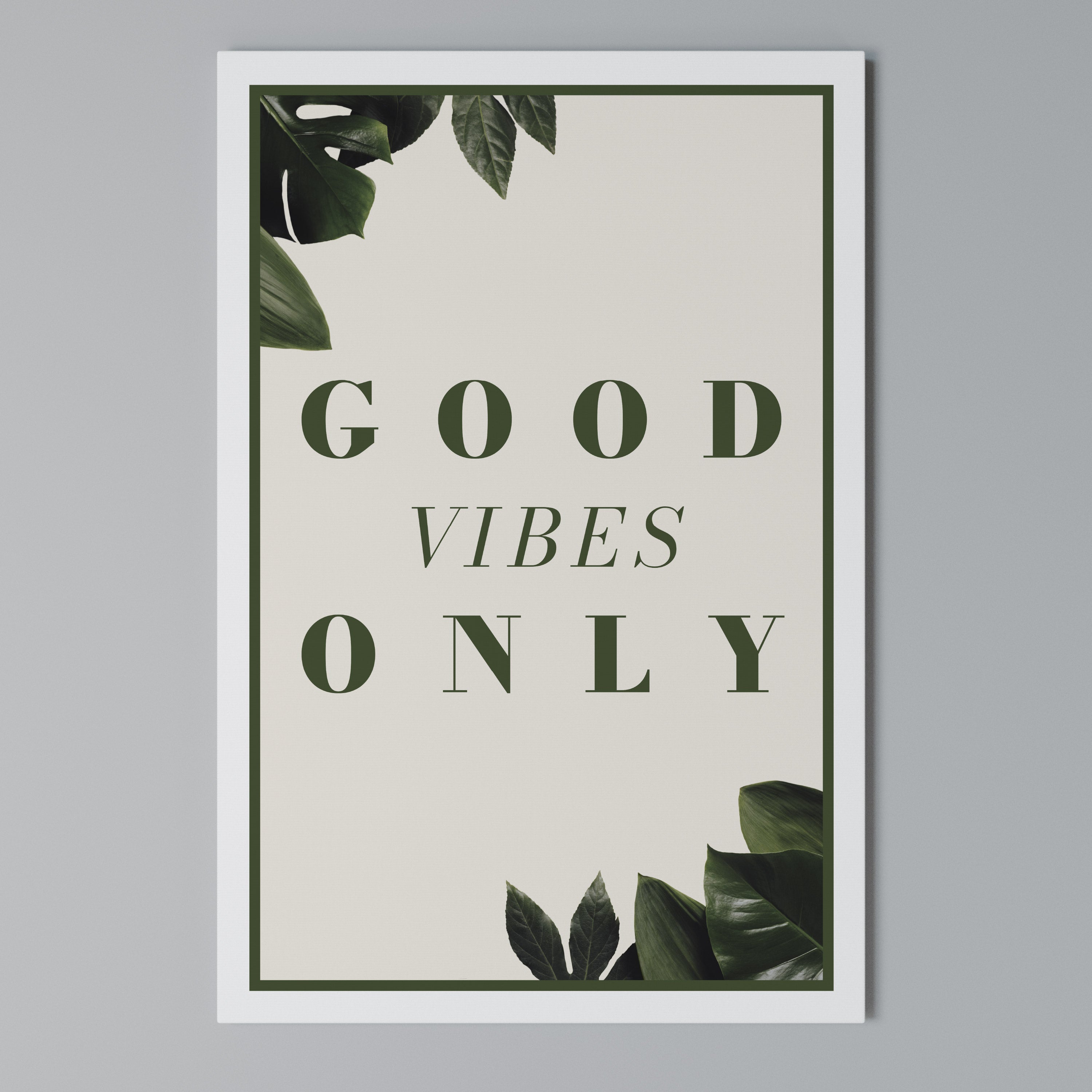 NATURE'S POSITIVE ENERGY Cuadro en lienzo vertical