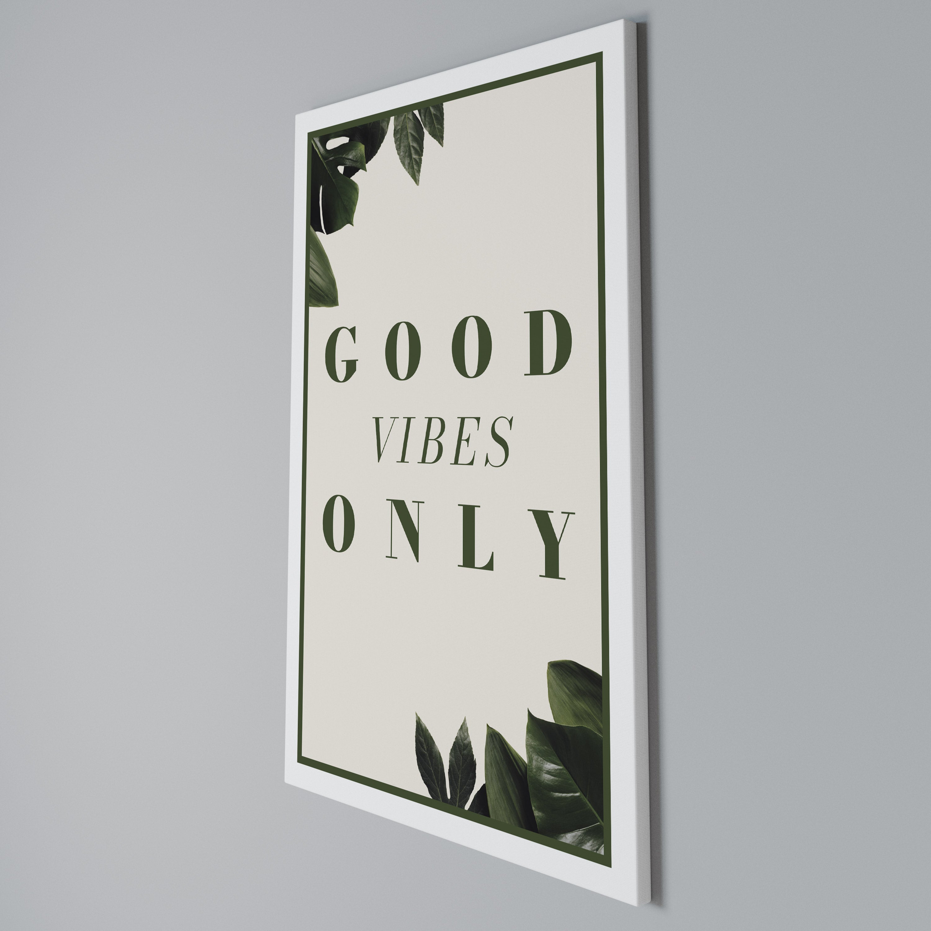 NATURE'S POSITIVE ENERGY Cuadro en lienzo vertical