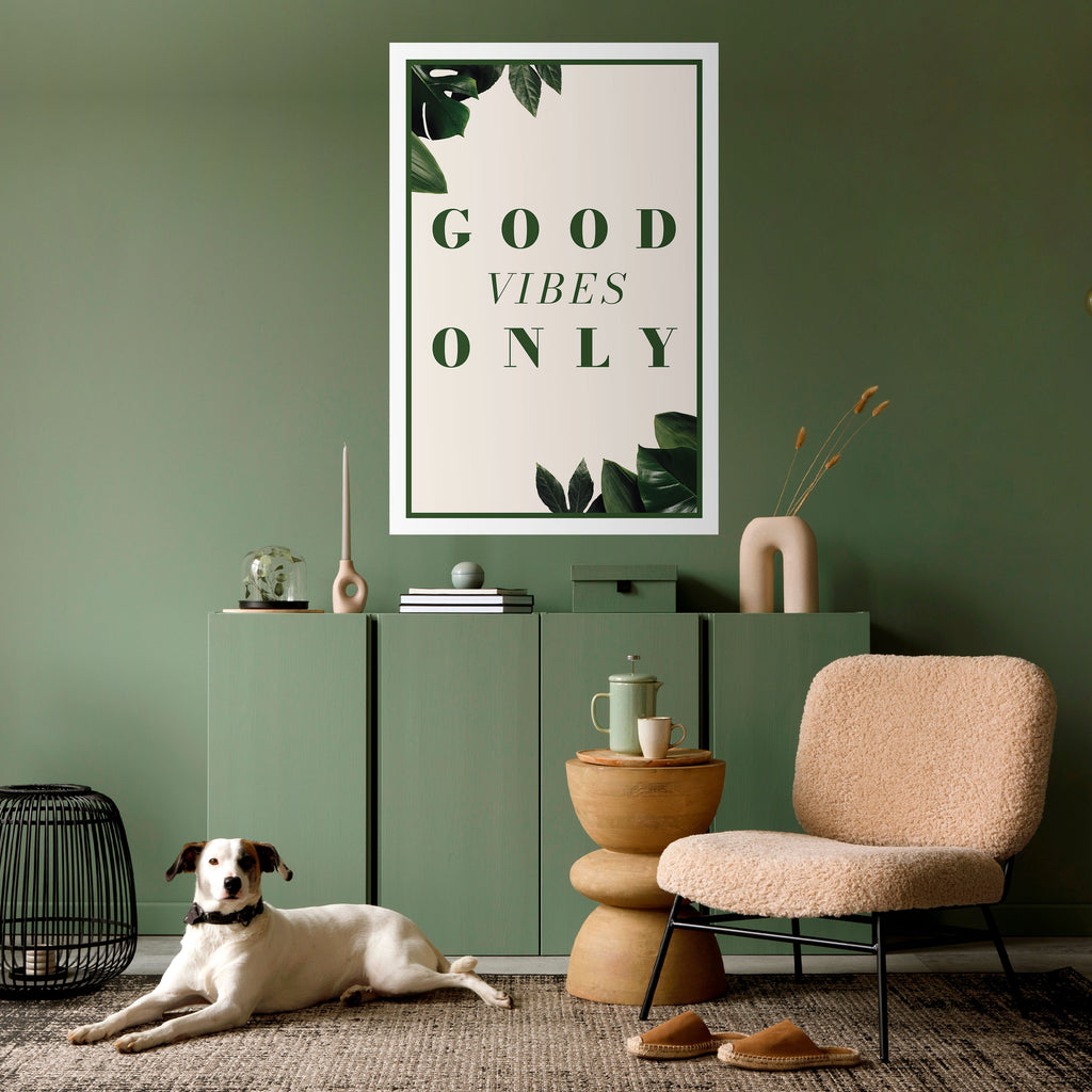 NATURE'S POSITIVE ENERGY Peel and Stick Vertical Poster